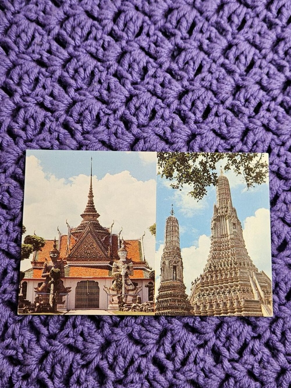 Temple of Dawn Situated In Thonburi on the banks of the Chao Ohya River Postcard